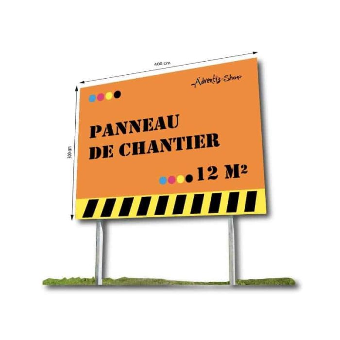 PANNEAU DE CHANTIER 4X3M