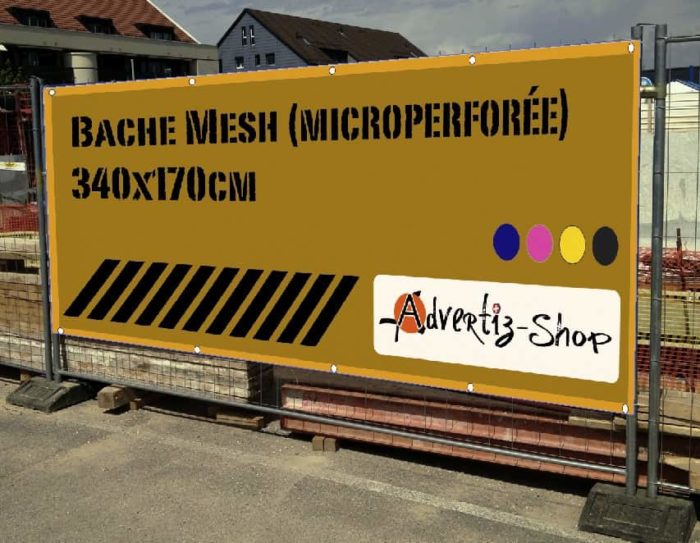 Bâche de Chantier Mesh 330x170cm