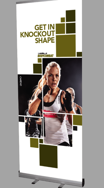 Roll-up 100x200cm BodyCombat