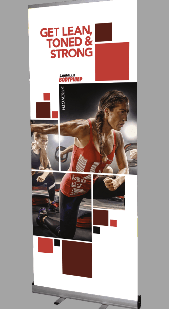 Roll-up 100x200cm BodyPump