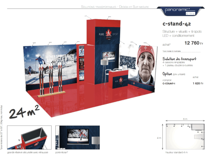 Stand 24m2 - C-Stand L-42
