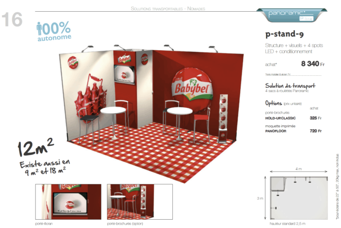 Stand 12m2 - P-Stand 9