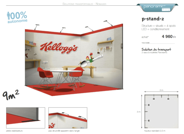 Stand 9m2 - P-Stand 2
