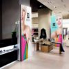 Cadre Lumineux tissu LED 125mm recto/verso - H250xL100cm – Image 6