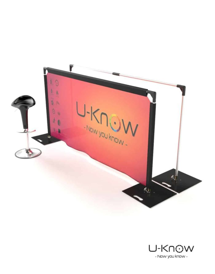 BARRIERE PUBLICITAIRE 2X1 M – Image 2