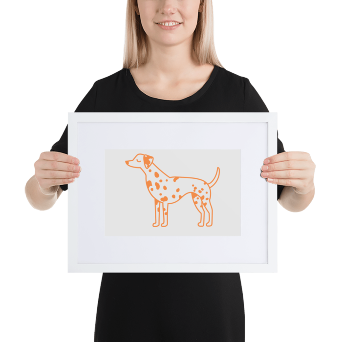 Poster en Papier Mat Encadré – Image 2