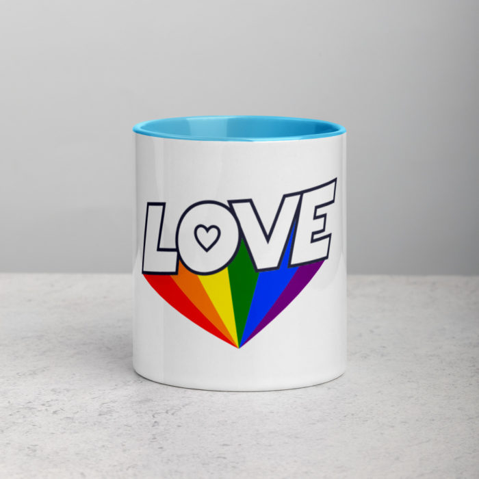 Mug with Color Inside – Image 5