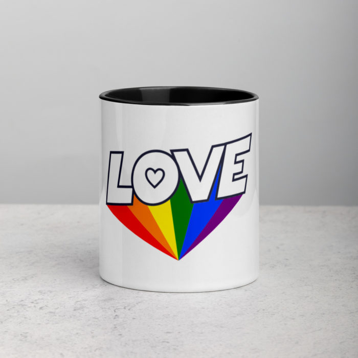 Mug with Color Inside – Image 2