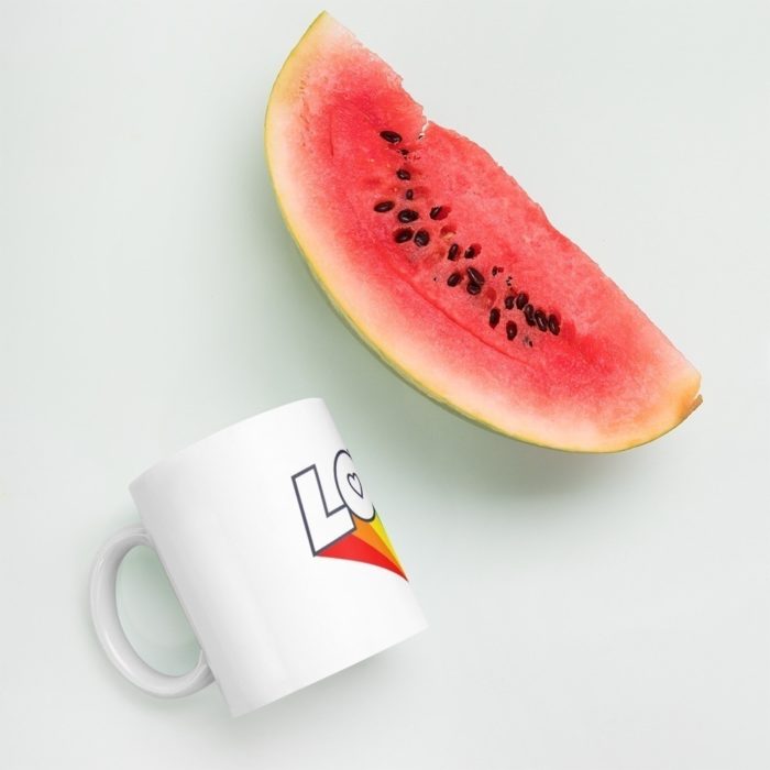 Mug Blanc Brillant – Image 4