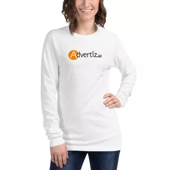 T-shirt Unisexe à Manches Longues – Image 3