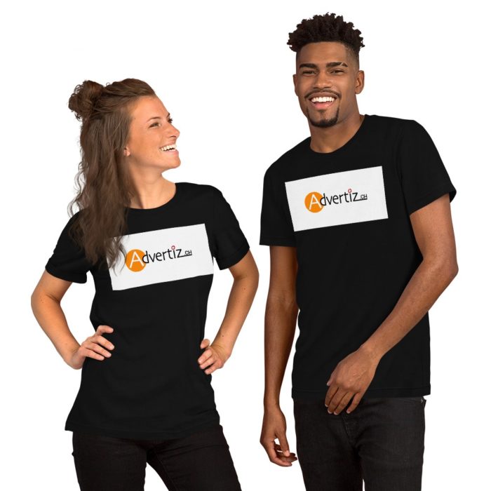 T-shirt Unisexe à Manches Courtes – Image 2