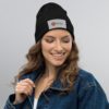 Organic ribbed beanie – Image 2