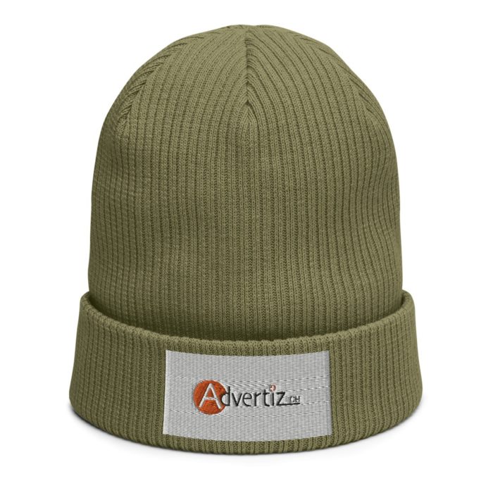 Organic ribbed beanie – Image 6