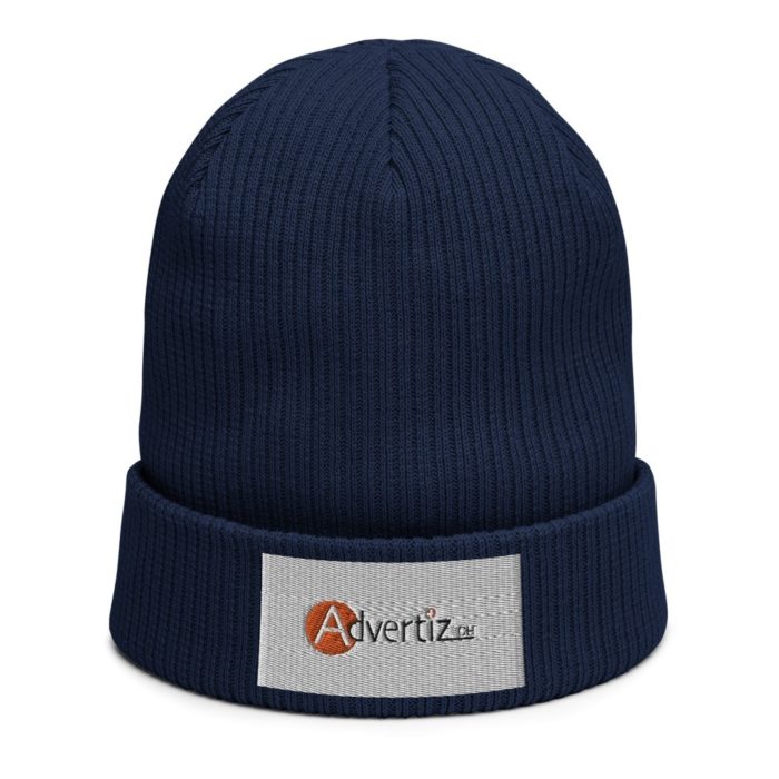 Organic ribbed beanie – Image 5