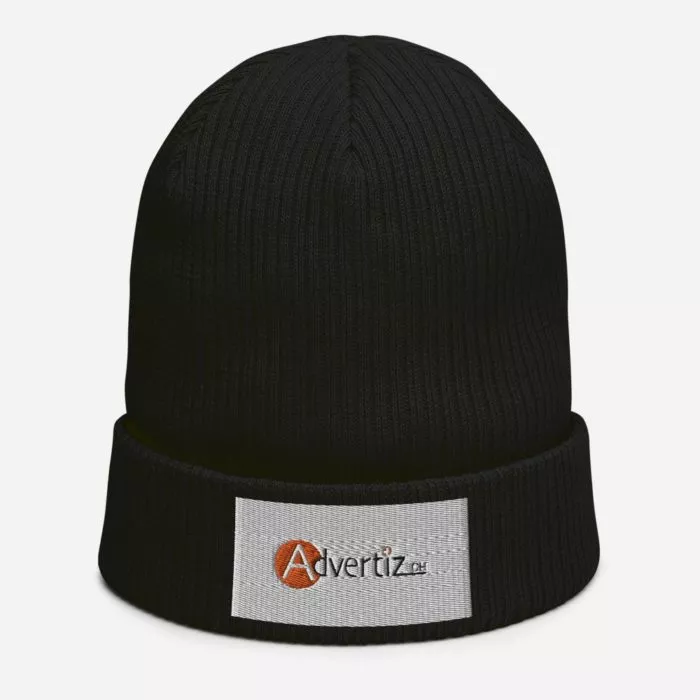Organic ribbed beanie – Image 3