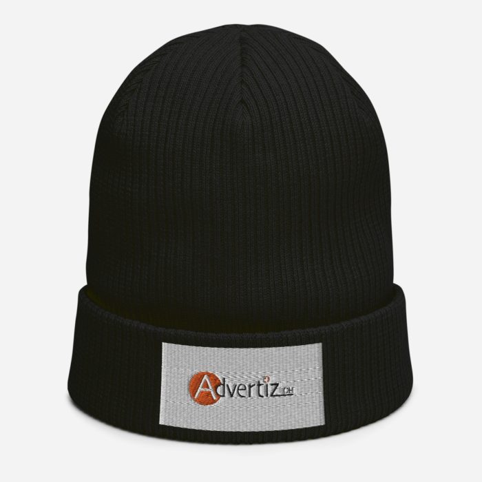 Organic ribbed beanie – Image 3